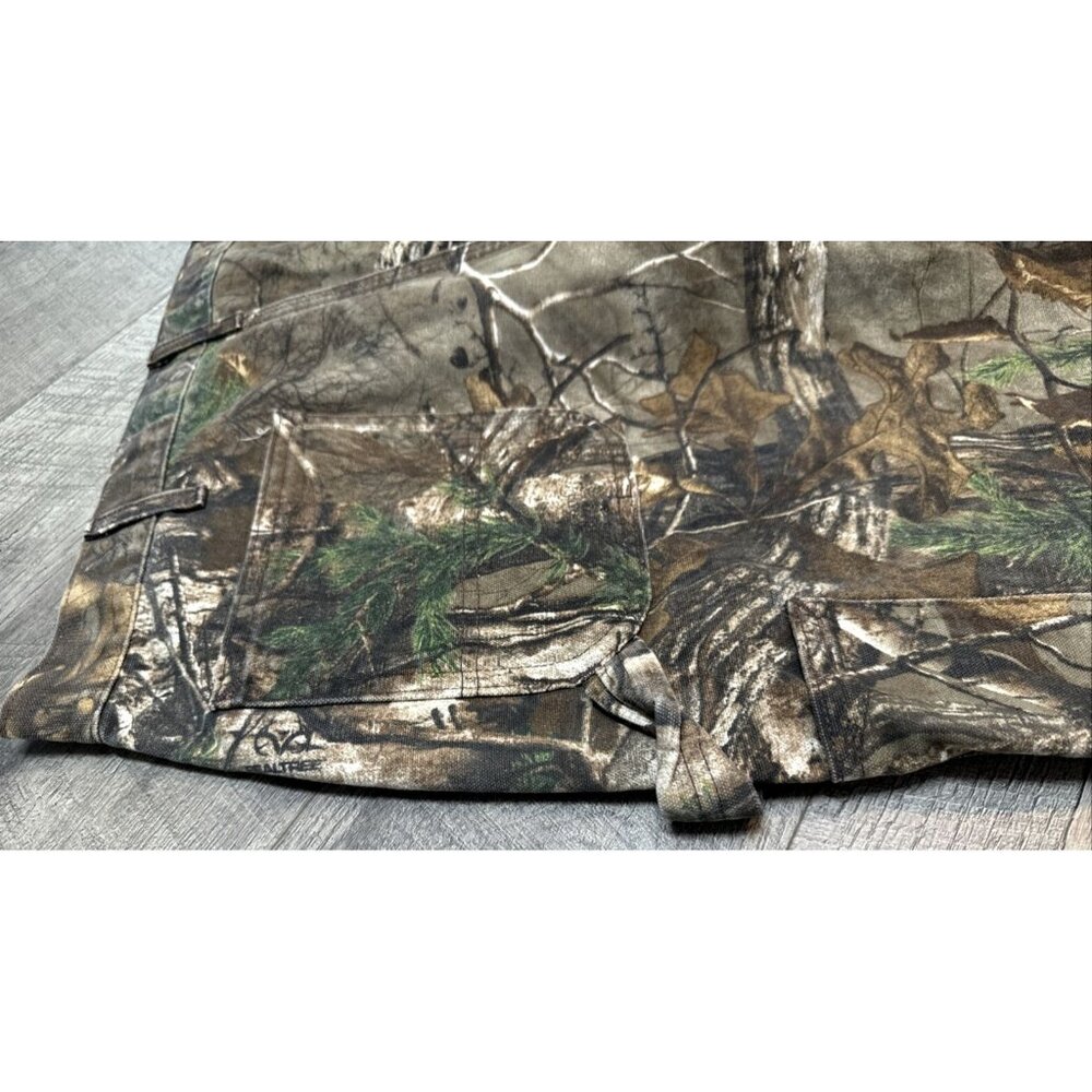 Vintage Carhartt Camo Pants Mens 40x30 RealTree Dungarees Canvas USA B235 NWOT - Picture 8 of 14